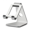 WERGON - Anker - iPhone / Smartphone / Tablet - Aluminium Design holder op til 7" - Sølv